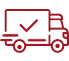 Move Freight Step 3 icon representing carriers transporting shipments efficiently as part of TOP Worldwide’s logistics process.