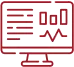 TOP Worldwide icon of a computer screen representing an intuitive, user-friendly logistics technology platform for shippers.