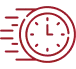 TOP Worldwide expedited services icon representing fast and time-sensitive full truckload shipping solutions.