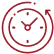 Icon representing time-saving benefits of choosing TOP Worldwide as your trusted expedited freight carrier.