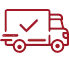 Move Freight Step 3 icon representing carriers transporting shipments efficiently as part of TOP Worldwide’s logistics process.