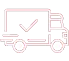 Move Freight Step 3 icon representing carriers transporting shipments efficiently as part of TOP Worldwide’s logistics process.